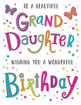 Picture of TO A BEAUTIFUL GRANDDAUGHTER BIRTHDAY CARD
